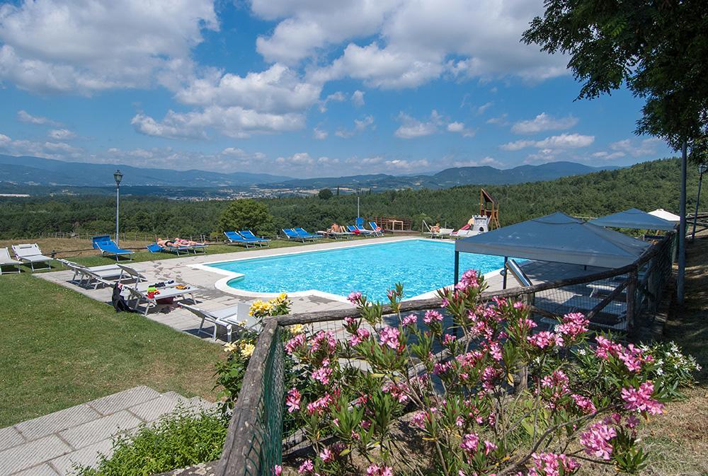 Agriturismo La Collina Delle Stelle Banzena Bagian luar foto